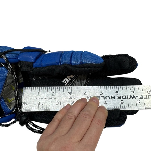 Brine King Lacrosse Gloves Superlight 12" Royal Blue - Picture 13 of 16